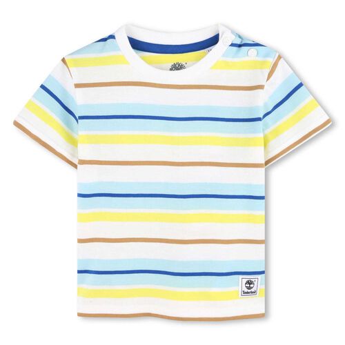 Timberland Striped Short Sleeves T-Shirt 2-4Y